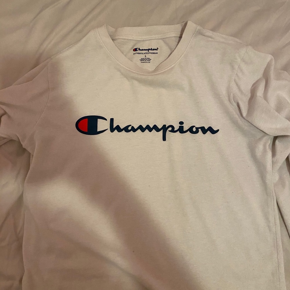 Champion White T-Shirt